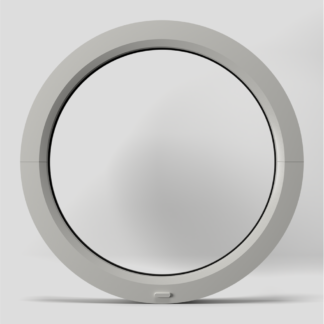 Round Window uPVC Fixed  - Double Glazed | White, Rosewood, Light Oak, Anthracite Grey, Black, Irish Oak